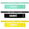 Miniatyrbillede 11 af 11: 6 Pack Exercise Bands Resistance Bands Rubber Bands