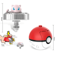 Miniatyrbild 6 av 11: Äkta Lingdong Pokémon Gyro Leksaker för barns Fantasy Pikachu Charmander Dra sladd Battle Spinning Combat Komplett Set Presenter Eevee Gyro