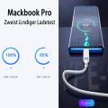 Pikkukuva 4 / 7: 2M 60W 3A Pikalatauskaapeli USB-C - USB-C Type C PD - valkoinen