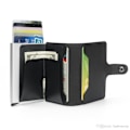 Pikkukuva 4 / 5: PopUp Smart card holder pushes forward 8 Cards RFID-NFC Secure - Brown Brown