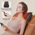 Miniatyrbild 8 av 11: Jinkairui Elektrisk Shiatsu Massagekudde Nackkrockkudde Traktion Kroppsmassage Bil med Värme- och Vibrationsfunktion basic Plug Type US Plug