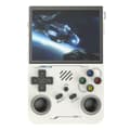 ArKOS R36XX Retro Handheld Game Console Linux System 3,5 tums IPS-skärm 64/128GB/256GB Game Player White 64G(15K Games)