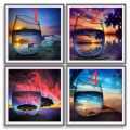 Pikkukuva 2 / 5: 5D Diamond Painting Glas- 4 modell Model 3