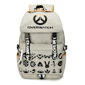 Miniatyrbillede 1 af 5: Overwatch Ryggsäck Skolväska Ny Model Grey