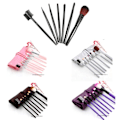 Pikkukuva 1 / 10: Make-up brushes 7 parts with case-4 Colors Silver
