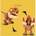Miniatyrbillede 3 af 9: Transformator Dinosaurie leksaker 8CM 4st  modell Model 3