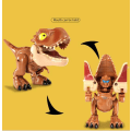Pikkukuva 3 / 9: Transformator Dinosaurie leksaker 8CM 4st  modell Model 3
