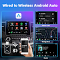 Miniatyrbild 3 av 8: Mini Trådlös CarPlay & Android Auto Adapter för iPhone & Android – Slipp Sladdar och Upplev Friheten