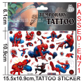 Pikkukuva 3 / 6: 4 SpiderMan  -tatuointia Erittäin herkullisia monivärisiä las