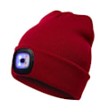 Miniatyrbillede 3 af 8: Hat med LED lampe 5 Farver - Julegaver Red Camouflage Mörblå+Svart 