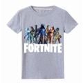 Miniatyrbillede 6 af 6: T Shirt med Fortnite Tryck 4st Fäger Storlekar 130 för Barn Grey