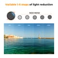 Miniatyrbillede 5 af 11: ND CPL 2-i-1 filter 37-82 mm CPL ND-filter variabelt ND CPL multifunktionsfilter ND2 ND32 67 mm 82 mm VND-filter ND2-32 CPL C-serien 72mm