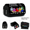 Miniatyrbild 3 av 9: Among Us Pennfodral Pencil Case Stationery Bag Large Capacity Modell 5
