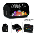 Miniatyrbild 4 av 9: Among Us Pennfodral Pencil Case Stationery Bag Large Capacity Modell 1