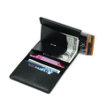 Pikkukuva 4 / 9: PopUp Smart card holder pushes forward 8 cards - RFID-NFC Secure Black