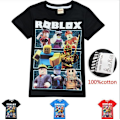 Miniatyrbillede 1 af 9: Roblox T-SHIRT Barn- Svart Black Svart 130