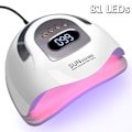 Pikkukuva 2 / 7: LED UV-lamppu kynsille, lampun helmet, ammattimainen kynsien kuivausrumpu geelikynsille, nopeasti kuivuva kynsilamppu 72st LEDs 320W