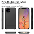 Miniatyrbillede 2 af 9: iPhone 11 Shockproof Cover with Card Compartment 5 Color Wallet Red Till iPhone 11 RÖD