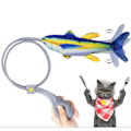 Miniatyrbillede 1 af 9: kattelegetøj Manuel airbag Twisting Fish Simulation Fish