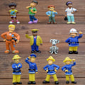 Miniatyrbillede 1 af 9: Fireman Sam figures, 12 per pack