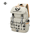 Miniatyrbillede 2 af 5: Overwatch Ryggsäck Skolväska Ny Model Grey