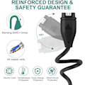 Miniatyrbillede 2 af 8: Hurtigoplader Garmin Ure - Universal Oplader