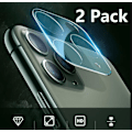 Pikkukuva 1 / 7: 2 pcs iPhone 11, 11 Pro, Pro Max Camera Tempered Glass Screen Protector Till iPhone 11 Pro, Pro Max