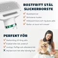 Pikkukuva 5 / 9: Lemmikkien hiustenkuivain 2 Slicker Brush Groomingilla kissoille ja koirille Gold
