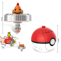 Miniatyrbild 3 av 11: Äkta Lingdong Pokémon Gyro Leksaker för barns Fantasy Pikachu Charmander Dra sladd Battle Spinning Combat Komplett Set Presenter Mewtwo Gyro