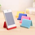 Miniatyrbillede 3 af 11: Lazy Bracket Bærbar Mini Candy Color Mobiltelefonholder Skrivebordsstativ til Smartphone White