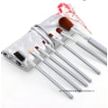 Pikkukuva 3 / 10: Make-up brushes 7 parts with case-4 Colors Silver