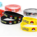 Miniatyrbillede 4 af 6: 12 stk Pokemon Pikachu silikone armbånd figur tegneserie armbånd