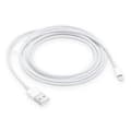Lightning-kabel till iPhone & iPad, 2 meter, Vit-- CE Certifikat