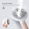 Miniatyrbillede 5 af 9: Selvrensende Slicker Brush til hunde og katte fjerner underulden Blue