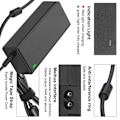 Miniatyrbillede 2 af 7: 42V 2A Hurtigoplader batterilader til el-scooter elcykel batterilader