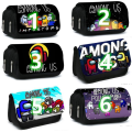 Miniatyrbillede 2 af 9: Among Us Pennfodral Pencil Case Stationery Bag Large Capacity Modell 4