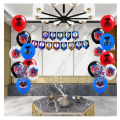Miniatyrbild 9 av 9: Poppy huggy wuggy barnkalas Ballongbåge -Happy Birthday