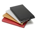 Miniatyrbillede 2 af 11: Pop-Up Card Holder - The aluminum compartment protects (RFID-safe)-LEMAN Silver