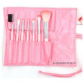 Miniatyrbillede 3 af 3: Make-up brushes 7 pieces with case - Pink