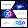 Pikkukuva 5 / 8: Mini Wireless CarPlay & Android Auto -sovitin iPhonelle ja Androidille - Irrota johdot ja koe vapaus