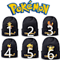 Pikkukuva 2 / 9: Pichachu Pokemon Hats Cap Bobble Hat, Lasten hattu Model 4