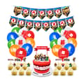 Roblox Barnkalas Ballongbåge - Happy Birthday