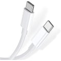 Pikkukuva 1 / 7: 2M 60W 3A Pikalatauskaapeli USB-C - USB-C Type C PD - valkoinen