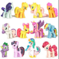 Miniatyrbild 2 av 7: 12 Pack My Little Pony Figurer
