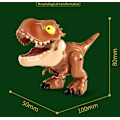 Miniatyrbild 6 av 9: Transformator Dinosaurie leksaker 8CM 4st  modell Model 3