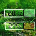Miniatyrbillede 3 af 11: 1 stk. akvarietermometer elektronisk LCD digital akvarietermometer akvarietermometer tilbehør 1PC Silver Color