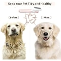Miniatyrbillede 7 af 9: Selvrensende Slicker Brush til hunde og katte fjerner underulden Pink