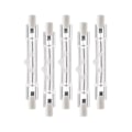Miniatyrbillede 1 af 3: 5-Pack R7s 118mm 300W 230V Halogenpærer - Lineært lys for høj ydeevne