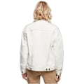 Pikkukuva 3 / 4: Oversize naisten farkkutakki sherpa-kauluksella Urban Classics - luonnonvalkoinen - XL Äggskal M