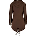 Miniatyrbillede 2 af 4: Parka i fleece til kvinder Urban Classics - brun - XL kastanj S